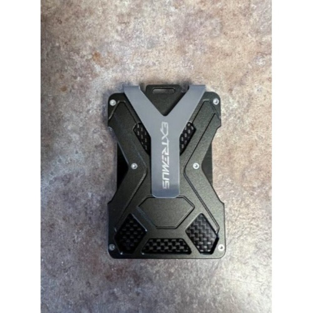 Mens Wallet, Slim Tactical Wallet with Money Clip and Credit Card Holder